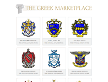 Tablet Screenshot of greekmarketplace.net